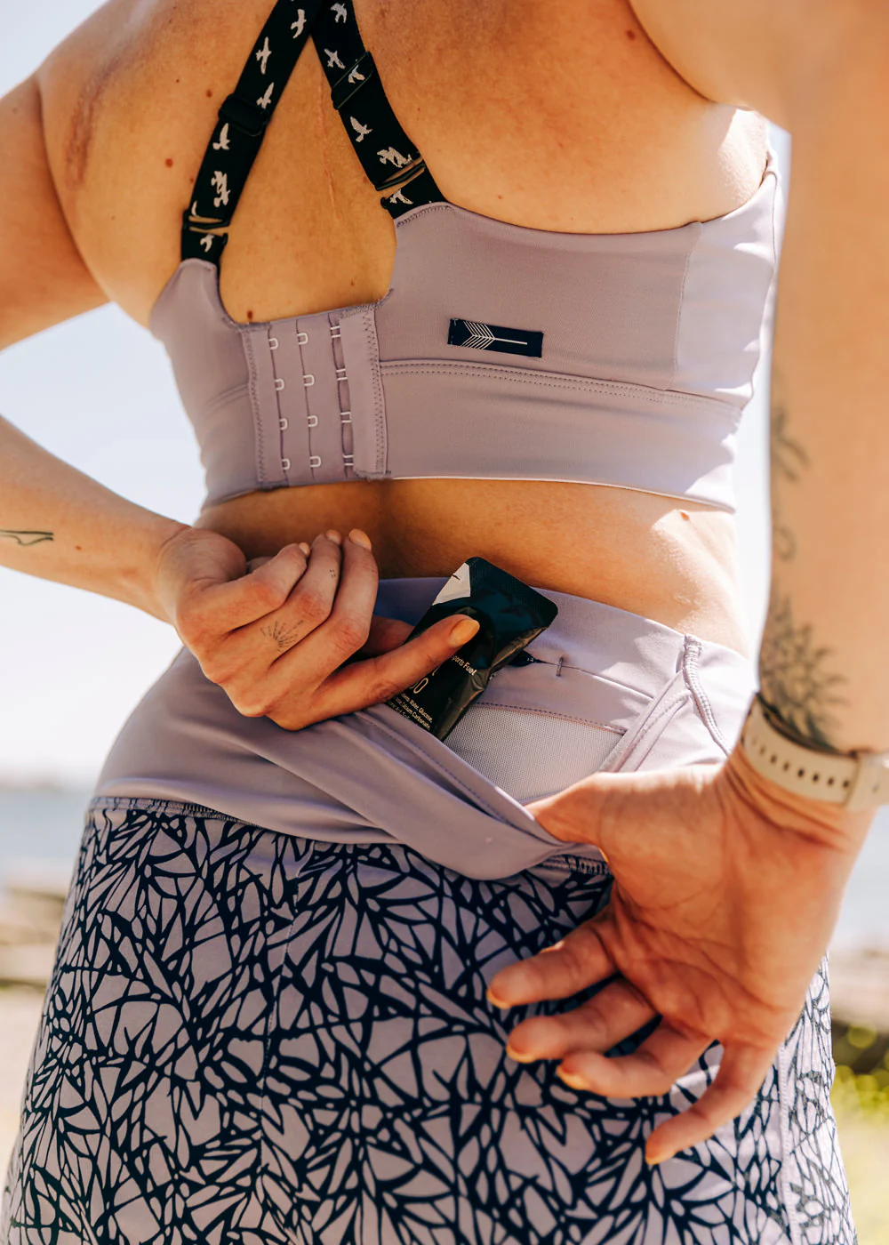 High Rise Long Roga Shorts - Image 7